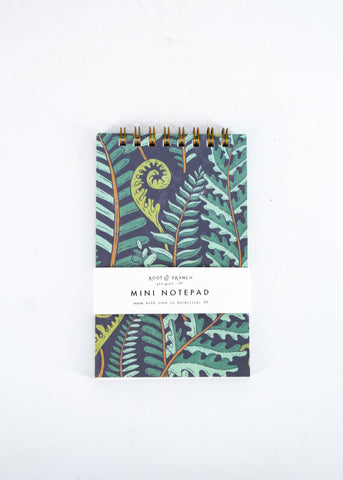 Forest Fern Mini Spiral Notepad -  - Root & Branch Paper Co. - Wild Lark
