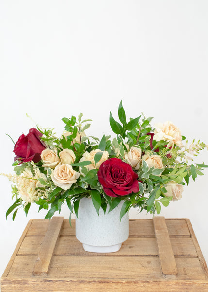 Burgundy + Blush Arrangement - Designer's Choice -  - Wild Lark - Wild Lark