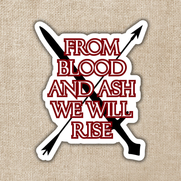 Media-inspired Stickers - Wildly Enough - From Blood + Ash - Wildly Enough - Wild Lark