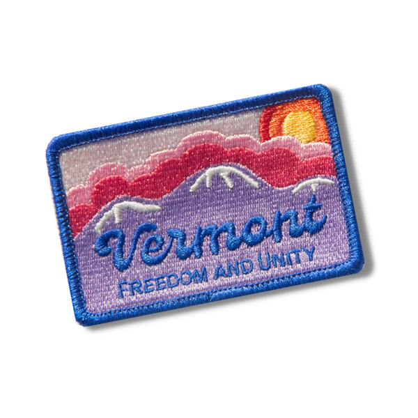 Vermont Stick-on Patches - VT Freedom & Unity - Outpatch - Wild Lark