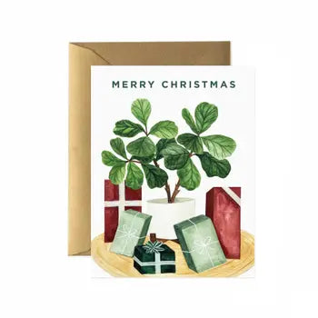 Christmas Fiddle Greeting Card -  - Paper Anchor Co. - Wild Lark