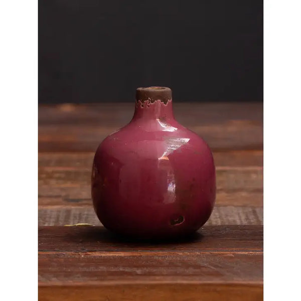 Small Ceramic Vase - Pink - Chehoma - Wild Lark