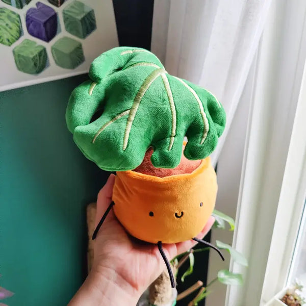 Mochie the Monstera Plant Plush -  - Home by Faith - Wild Lark