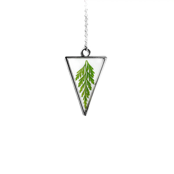 The Arrowhead Necklace - Silver - With Roots - Wild Lark