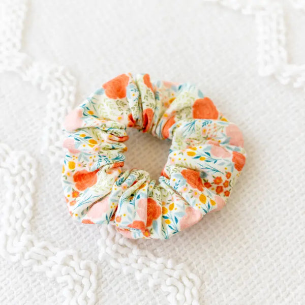 Scrunchie (Six Styles Available) - Peonies and Tulips - Elyse Breanne Design - Wild Lark