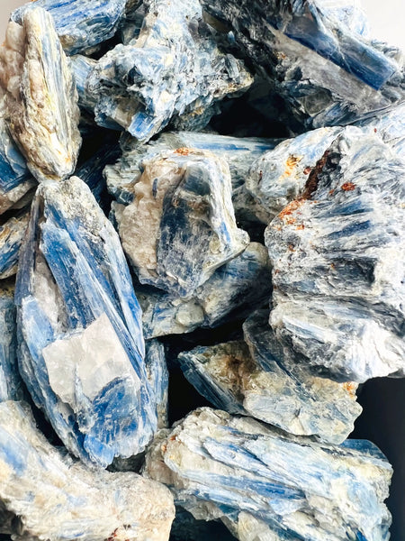 Raw Semi-Precious Stones - Blue Kyanite - Sea Gypsy California - Wild Lark