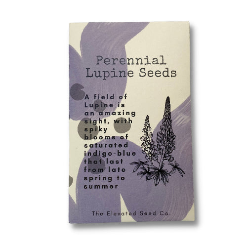 Perennial Lupine Flower Seeds -  - The Elevated Seed Co - Wild Lark