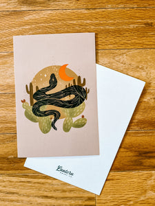 Snake Magic - Postcard Print -  - Lantern Print Co - Wild Lark