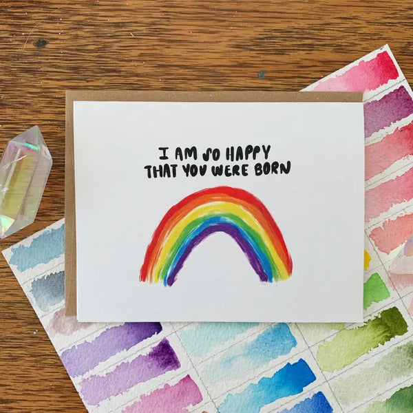 Rainbow Greeting Card -  - Jess Weymouth - Wild Lark