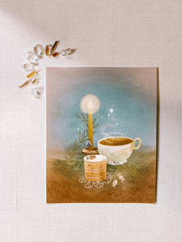 Sweet Treat & Fairy Cakes - Art Print -  - Lantern Print Co - Wild Lark