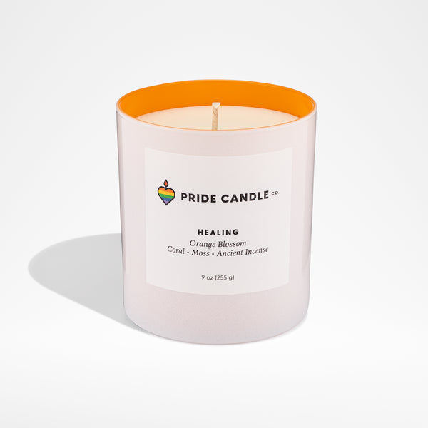 SALE! Pride 9oz Candle - Healing - Pride Candle Company - Wild Lark