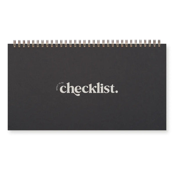 Weekly To-Do Checklist Planner - Peppercorn - Ruff House Print Shop - Wild Lark