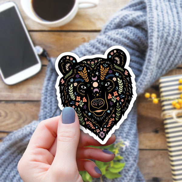 Floral Magic Stickers - Wildly Enough - Bear - Wildly Enough - Wild Lark