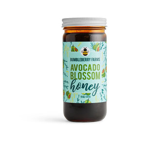Single-Source Blossom Honey - Avocado - Bumbleberry Farms - Wild Lark