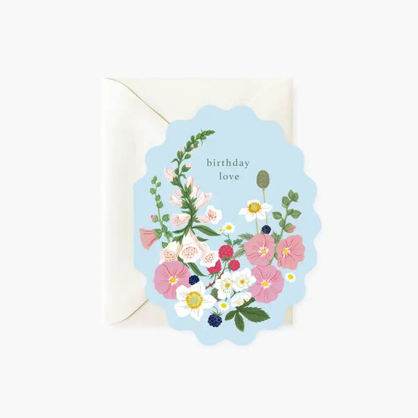 Birthday Card - Flora - Botanica Paper Co. - Wild Lark