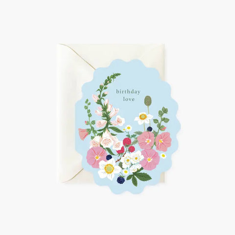 Birthday Card - Flora - Botanica Paper Co. - Wild Lark