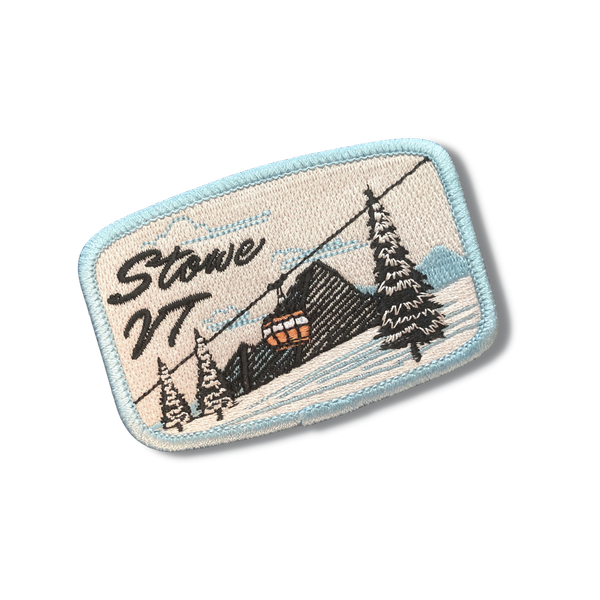 Vermont Stick-on Patches - Stowe VT - Outpatch - Wild Lark