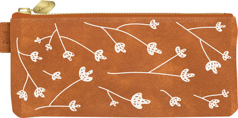 Samantha Vegan Leather Embroidered Pouch -  - Denik - Wild Lark