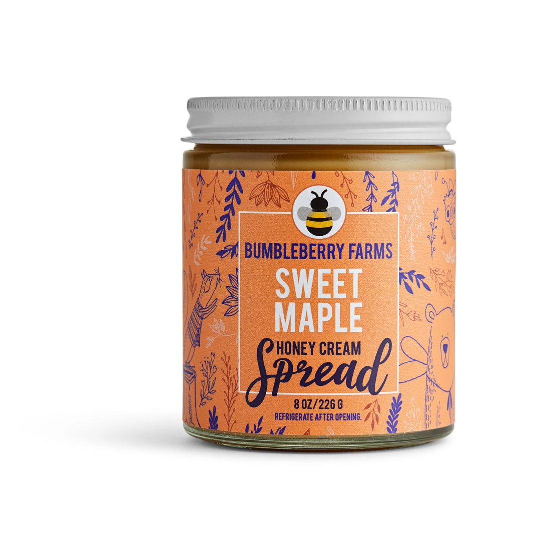 Honey Cream Spread - Sweet Maple - Bumbleberry Farms - Wild Lark