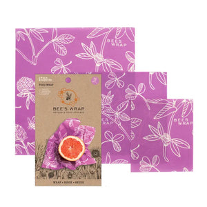 Bee's Wrap - Assorted 3 Pack - Clover Print -  - Bee's Wrap - Wild Lark