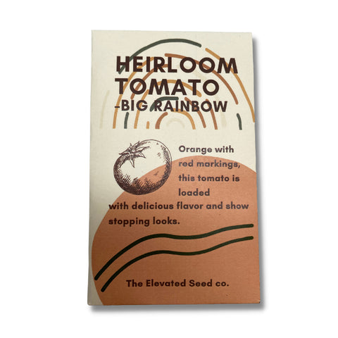 Heirloom Tomato Seeds- Big Rainbow -  - The Elevated Seed Co - Wild Lark