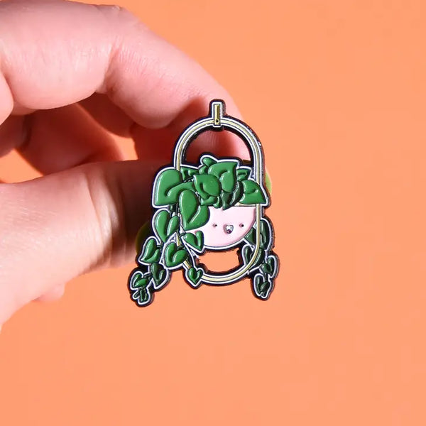 Plant Buddy Pin - Heart leaf Philodendron - Home by Faith - Wild Lark