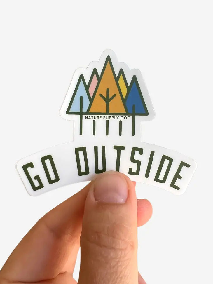Go Outside Sticker -  - Nature Supply Co. - Wild Lark