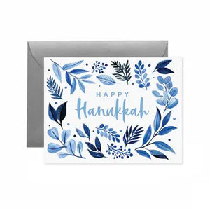 Hanukkah Foliage Greeting Card -  - Paper Anchor Co. - Wild Lark
