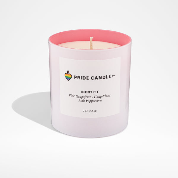 SALE! Pride 9oz Candle - Identity - Pride Candle Company - Wild Lark
