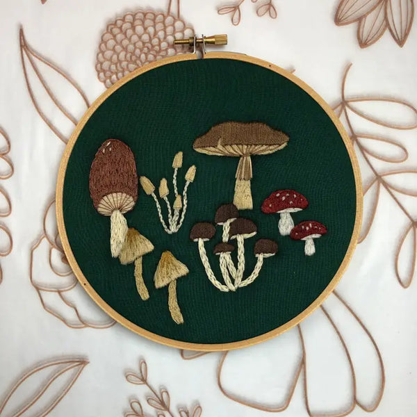 Peel Stick and Stitch - Hand Embroidery Patterns -  - MCreativeJ - Wild Lark