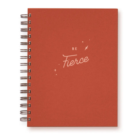 Be Fierce Journal Red -  - Ruff House Print Shop - Wild Lark