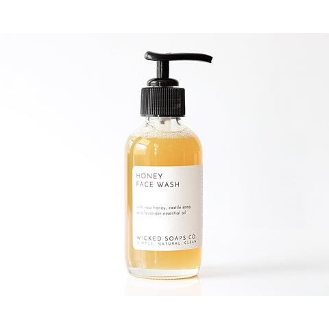 Honey Face Wash -  - Wicked Soaps Co. - Wild Lark