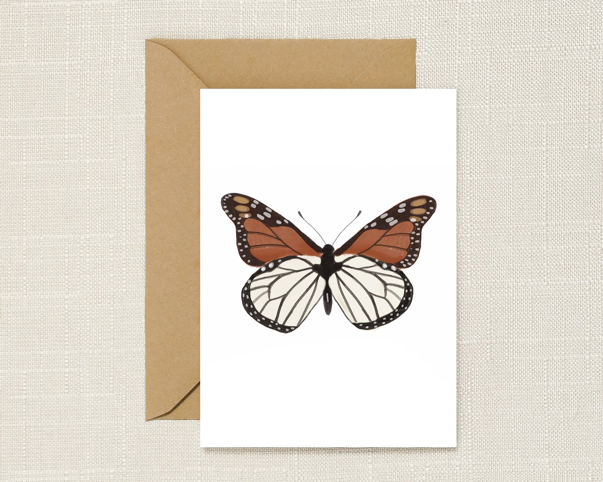 Monarch Butterfly Greeting Card -  - Heather Lucy J Designs - Wild Lark
