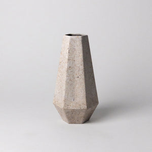 Rice Husk Geometric Vase -  - Kanso Designs - Wild Lark