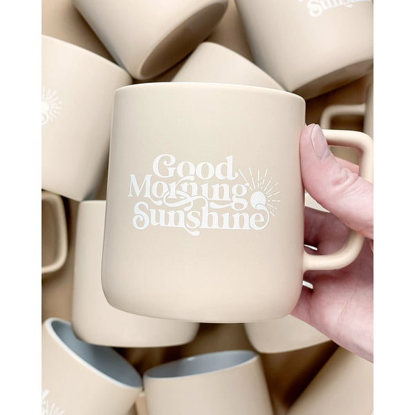 Good Morning Sunshine Ceramic Mug -  - Ruff House Print Shop - Wild Lark