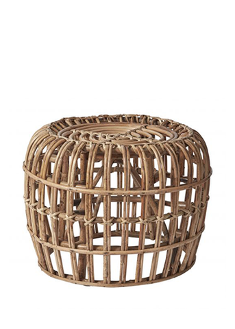 Round Rattan Plant Stand/ Table -  - Pots and Vases - Wild Lark